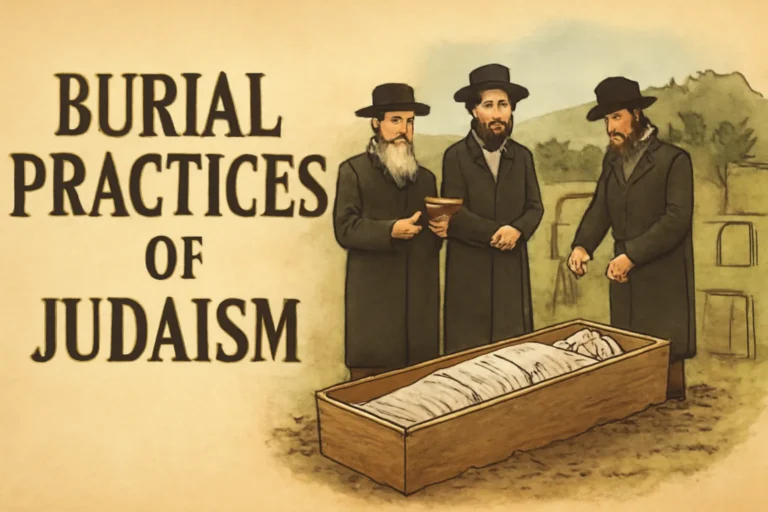 burial practices of judaism