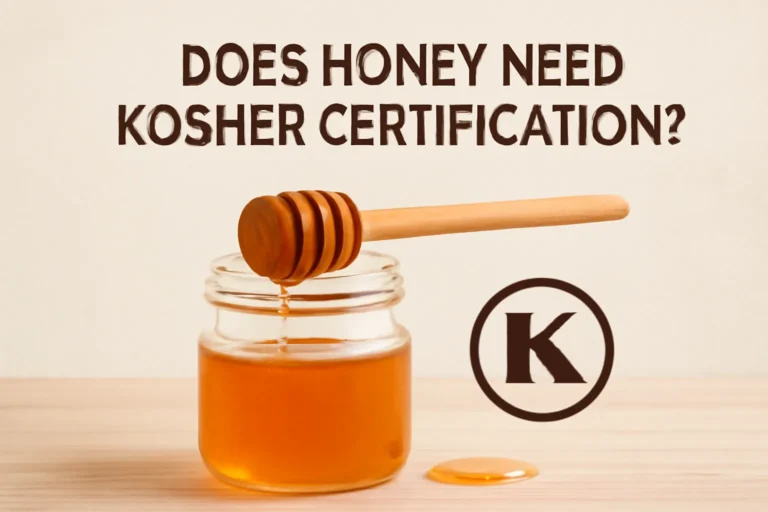 does honey need kosher certification