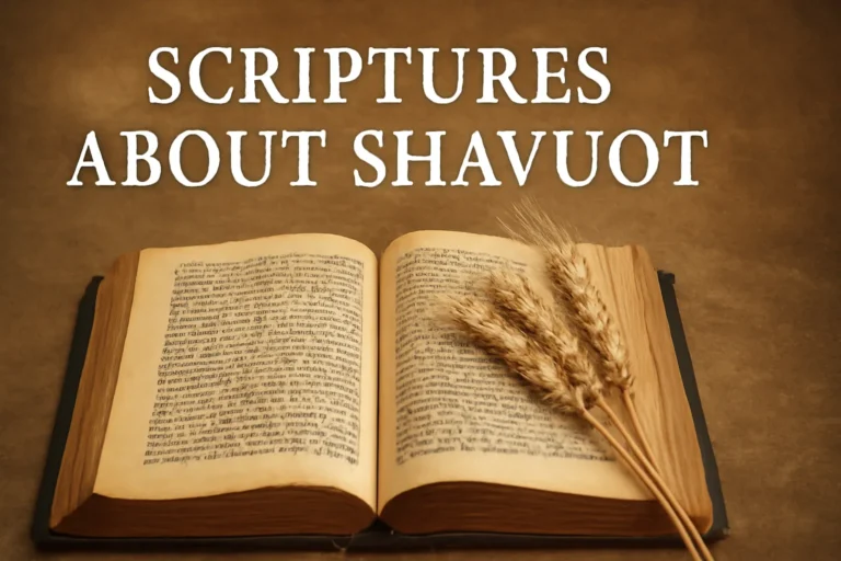 scriptures about shavuot