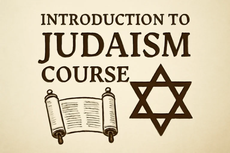 Introduction to Judaism Course: A Comprehensive Beginner's Guide to ...