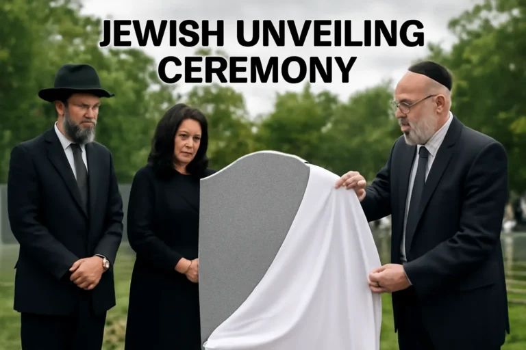 Jewish Unveiling Ceremony: Meaning, Traditions, and Grave Marker Planning