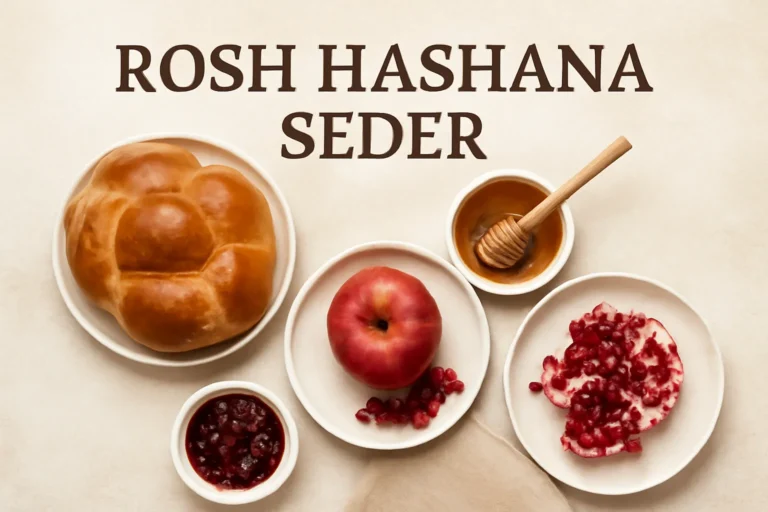 Rogsh Rosh hashana seder: Guía completa para celebrar el Seder de Rosh ...