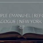 Temple Emanu-El | Reform synagogue | New York | Top 4.7